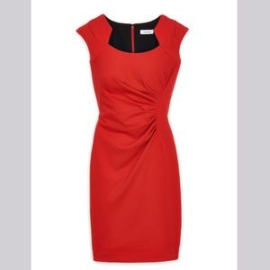 Red Calvin Klein Dress